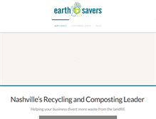 Tablet Screenshot of earthsavers.org